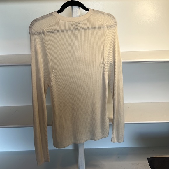 Banana Republic Crew Neck Button Up Sweater - L - Picture 3 of 6